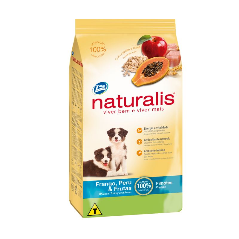 Concentrado-para-perro-NATURALIS-Cachorros-Todas-las-Razas-Pollo---Frutas---2kg