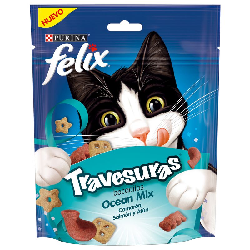 Snacks-para-gato-FELIX-Travesuras-Party-Mix-PURINA----60gr