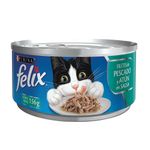 Snacks-para-gato-FELIX-FILETES-de-Pescado-y-Atun-en-salsaPURINA-Atun----156gr