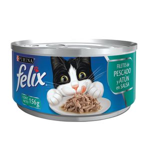 Snacks para gato FELIX FILETES de Pescado y Atún en salsa PURINA Atún