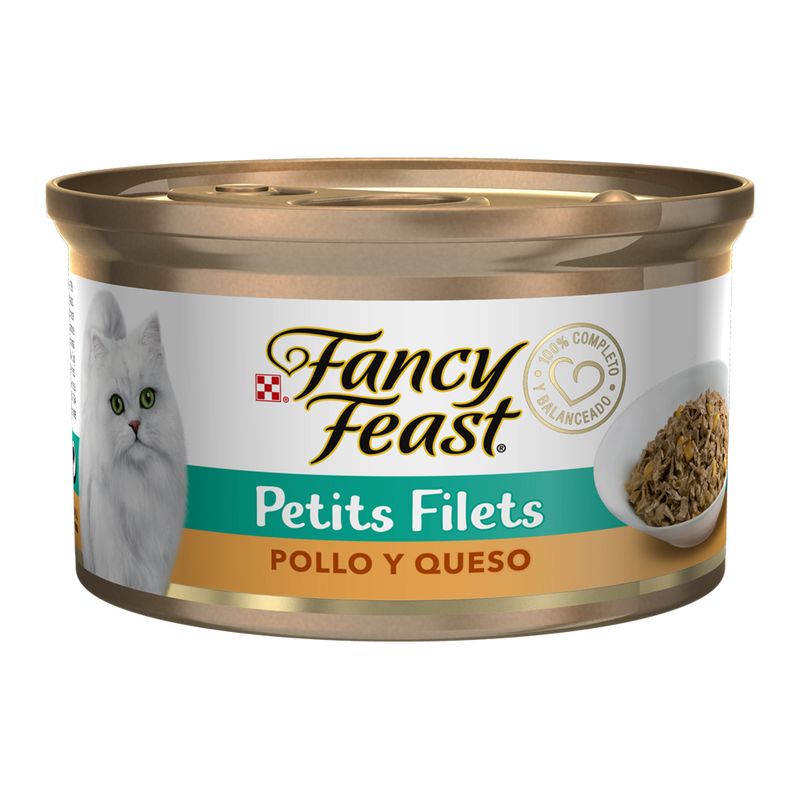 Snacks-para-gato-FANCY-FEAST-Petits-Filets-Pollo-y-QuesoPURINA-Pollo---85gr