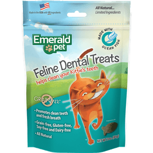 Snacks Emerald Pet Cat Snack Dental Pescado Oceanico 85gr