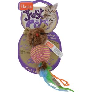 Juguetes Para Gato Just For Cats Raton Roll About Hartz