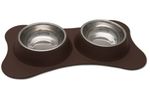 Comederos-para-gato-Comedero-Doble-Flexible-Chocolate-Loving-Pets-
