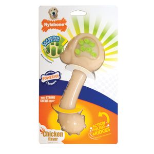 Juguetes Para Perro Power Chew Bristles Dental Hedgehog Small Pollo Nylabone
