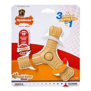 Juguetes Para Perro Power Chew Prong Multitextura Peanut Nylabone