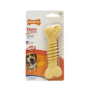 Juguetes Para Perro Power Chew Hueso Texture Wolf Pollo Nylabone