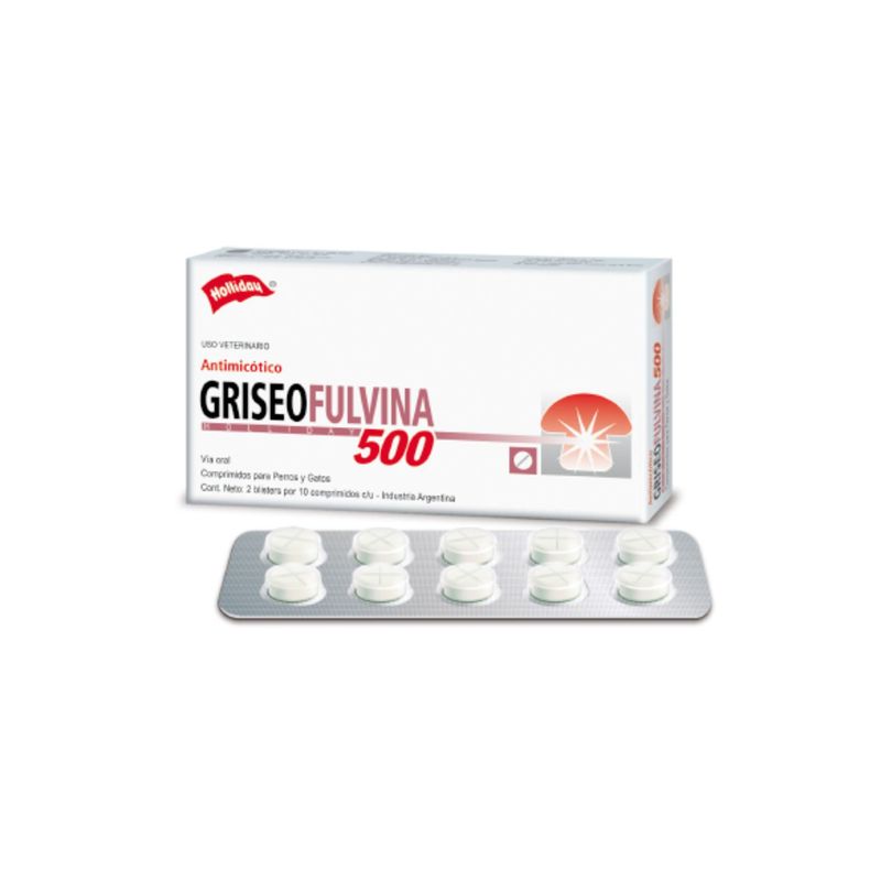 Antimicotico-Griseofulvina-500Mg-20Comp-Holliday