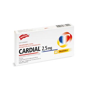 Cardioprotector Cardial B 2,5Mg 20Comp Holliday