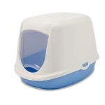 Arenera-para-Gato-iriz-starter-kit-42x31x12.5cm-color-azul-SAVIC-