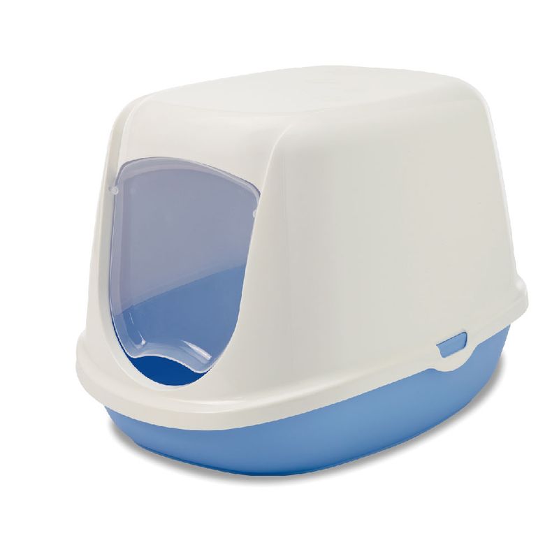 Arenera-para-Gato-iriz-starter-kit-42x31x12.5cm-color-azul-SAVIC-