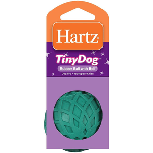 Juguetes Para Perro Tiny Dog Pelota Rubber Con Sonajero Hartz