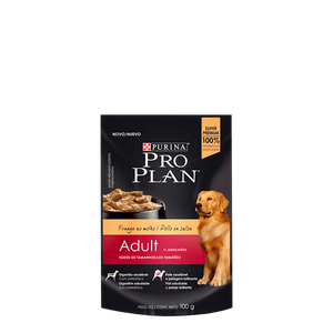 Alimento Perro Pro Plan Wet Dog Adult Chicken 100 Gr