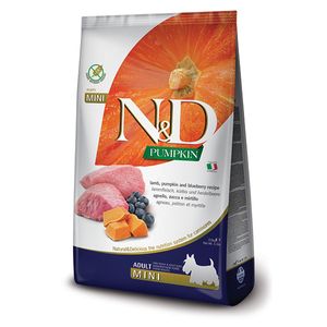 Alimento Perro N&D Pumpkin Canine Cordeiro Mini 2,5Kg