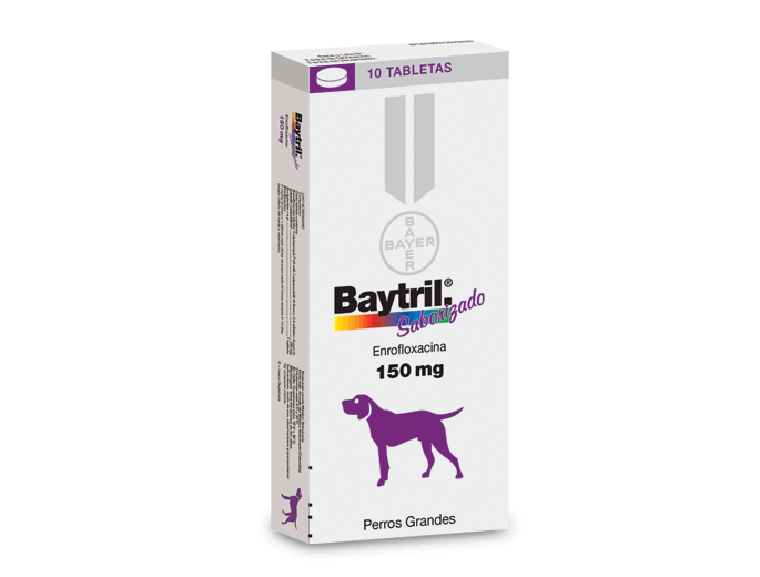 Antibiotico--Baytril-Tabletas-150-Mg--Bayer