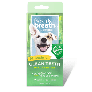 Higiene Bucal Para Perro Gel Dental Fresh Breath TROPICLEAN 118ml