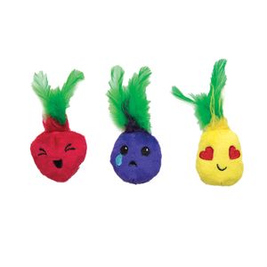 Juguetes Para Gato-Petstages Peluche Tutti Fruti X 3 Petstages