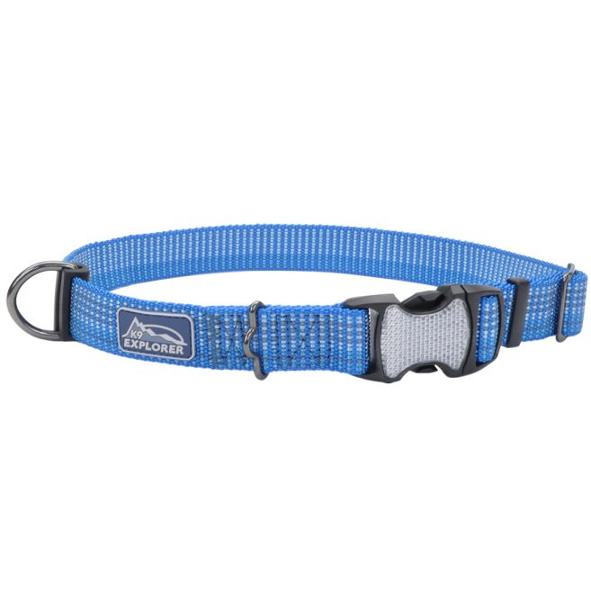 Collares-para-Perro--explorer-refelectivo-azul-collar-medium-1--COASTAL-PET-----