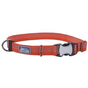 Collares para Perro- explorer refelectivo rojo collar large 1" COASTAL PET