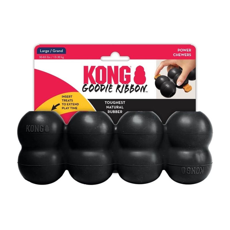 Juguetes-para-Perro-Kong-Perro-Caucho-Extreme-Ribbon-Large