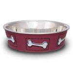 Comederos-para-Perro-Loving-Pets-Comedero-Coastal-Huesos-Rojo-Medium