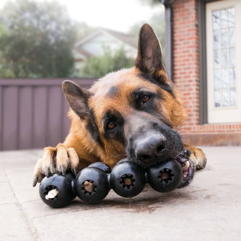 Juguetes-para-Perro-Kong-Perro-Caucho-Extreme-Ribbon-Large