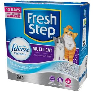 Arena para gato Anti Olor Aglomerada Fresh Step 25 Lb