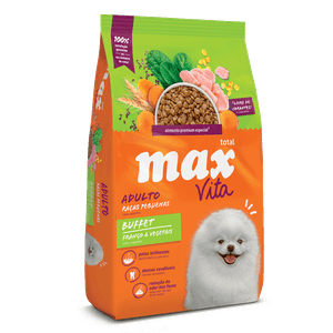 Comida Para Perro C Max Vita Adulto Razas Pequenas Buffet Frango Y Vegetales 1Kg