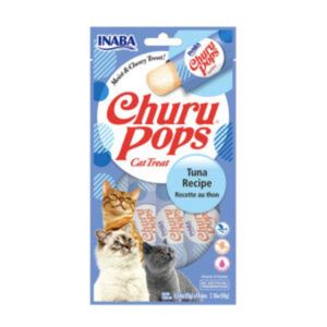 Inaba Cat Snack Churu Pops 4 Unidades Tuna Atun 60Gr