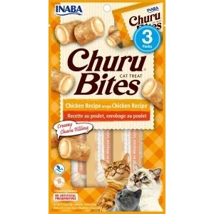 Inaba Cat Snack Churu Bites Pollo Wraps 3 Unidades Pollo 30Gr