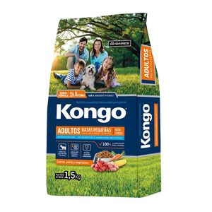 Alimento Perro Kongo Razas Pequeñas 1.5 Kg