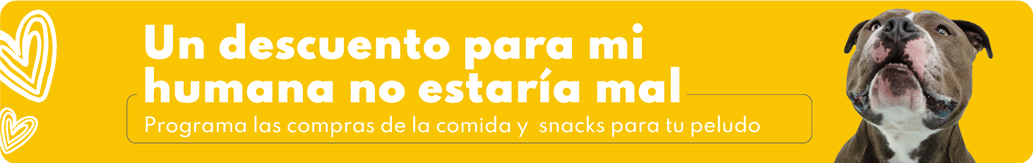 en mascotas bichos programa tu compra y recibe 7% de descuento, ademas despreocúpate por que tu mascota se quede sin concentrado. 
